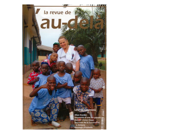 French missionary philanthropist, Ivory Coast, healing clay, buruli ulcer cure
